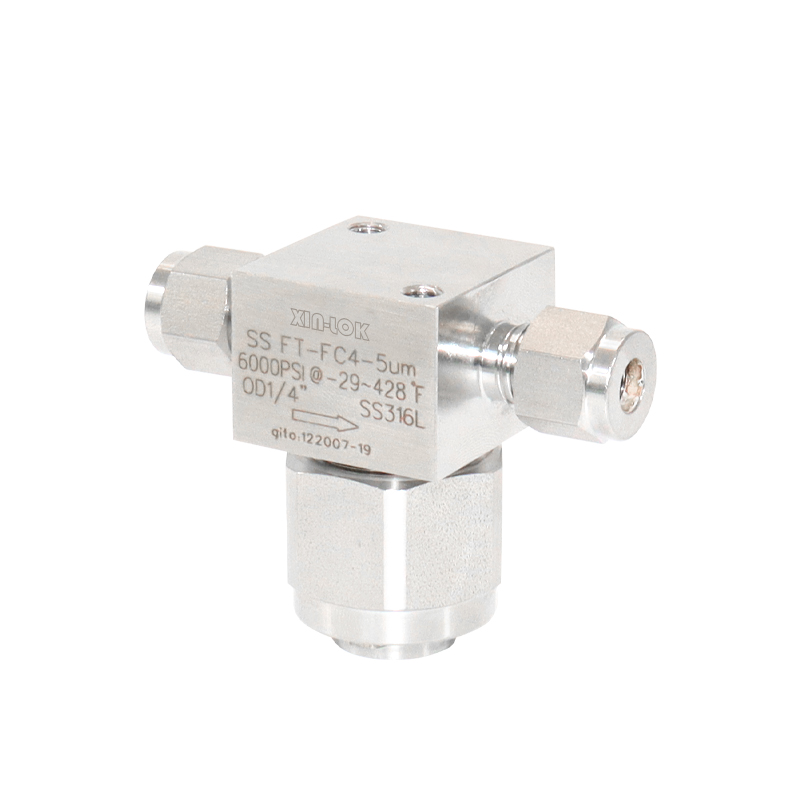 1/4卡套T型过滤器